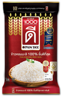 ข้าวหอมมะลิ 100% ชั้นดีที่สุด